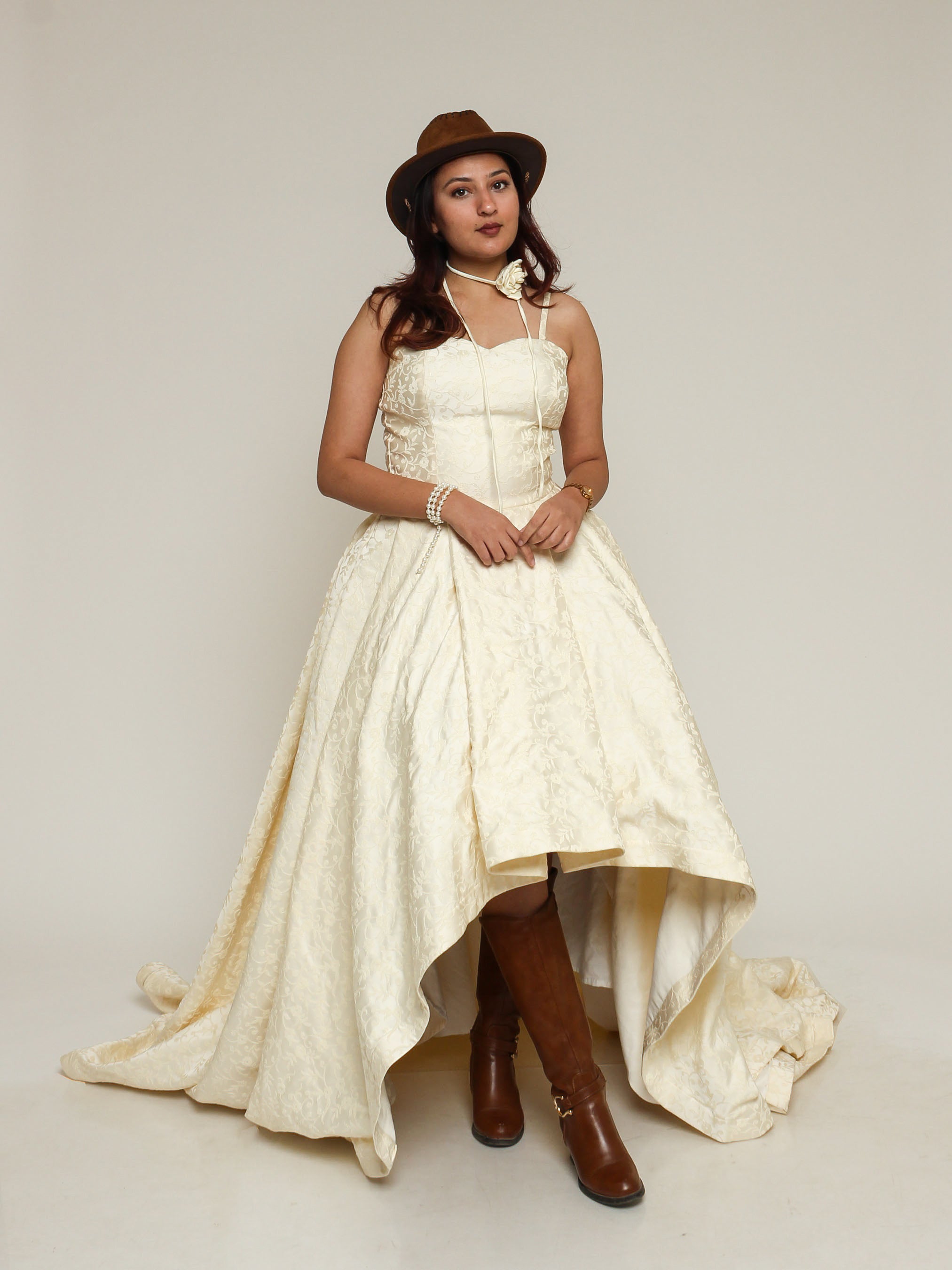 Rococo Brocade Bridal Gown Addicted Bespoken