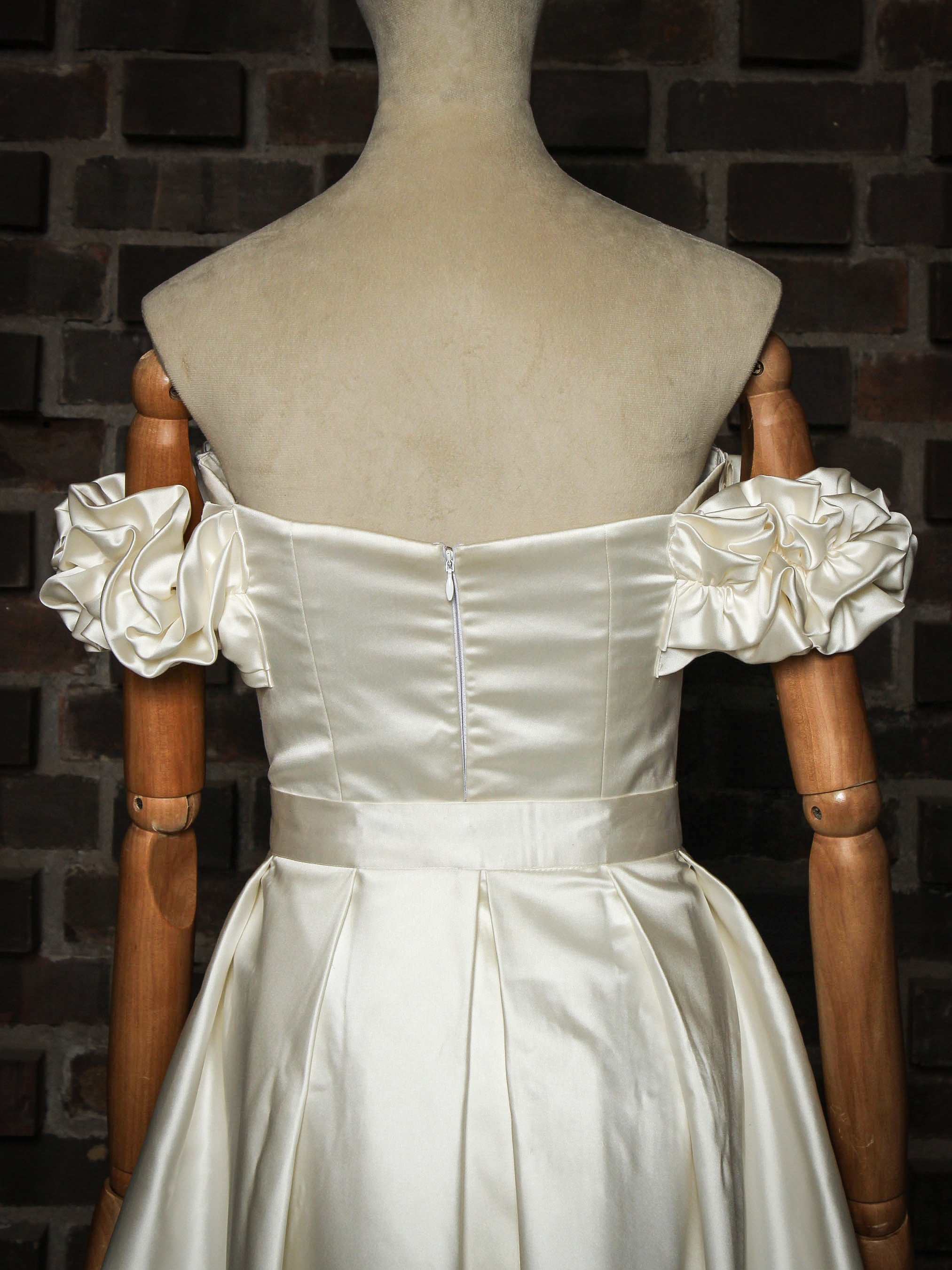 Off Shoulder Bridal Gown Addicted Bespoken