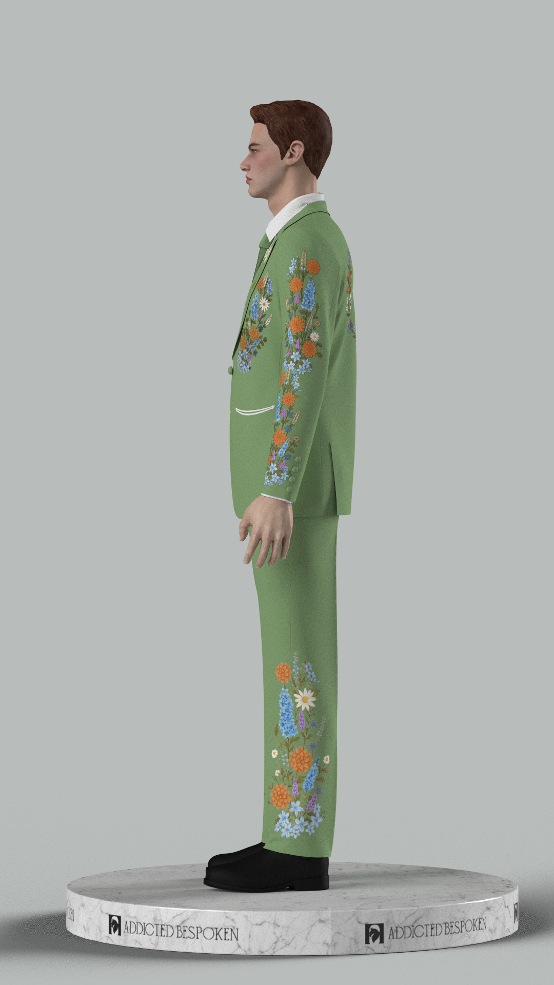 Custom Made 2 Piece Embroidered Suit for E-gomillion(Free Goodies) Addicted Bespoken