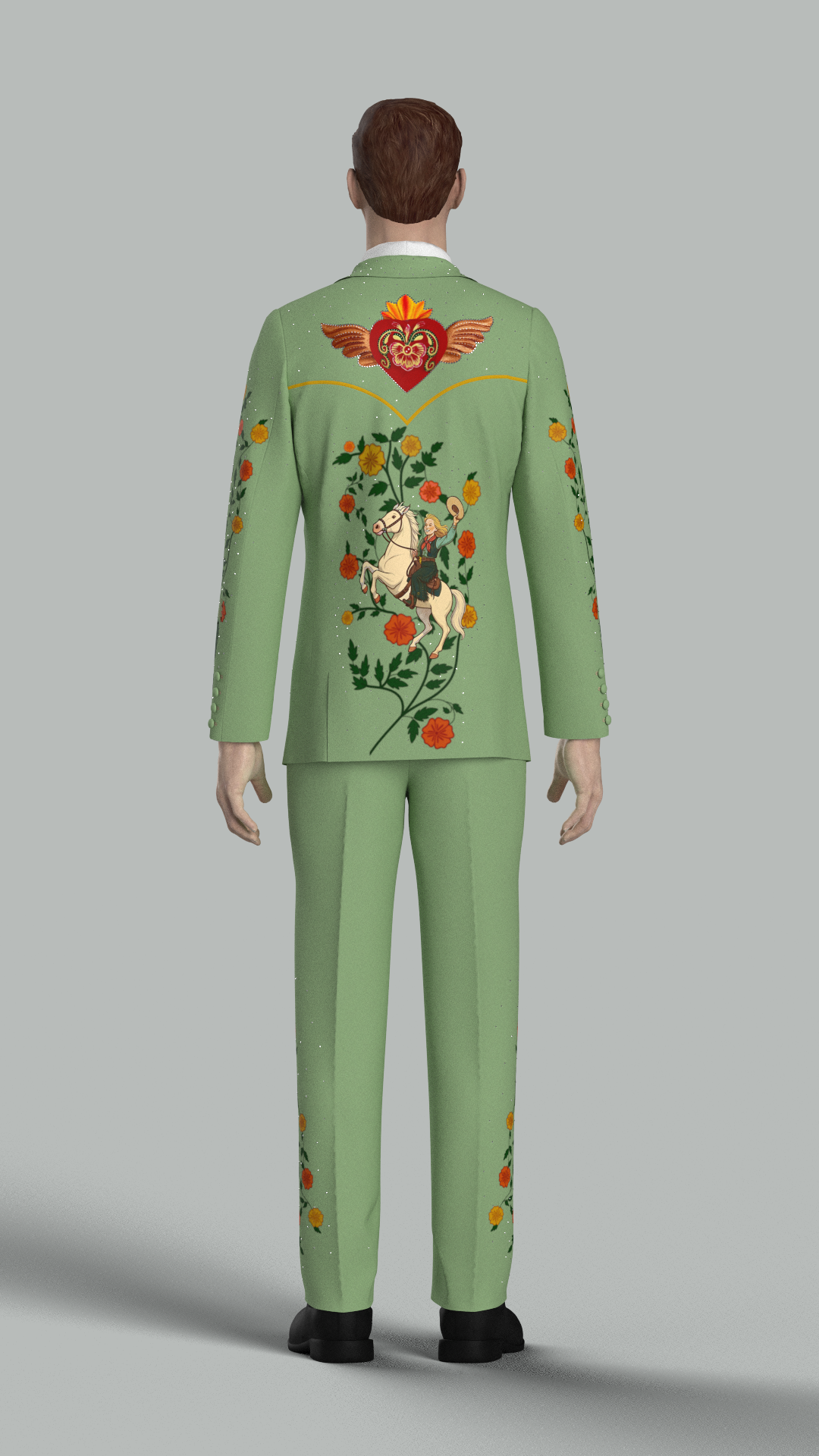 Custom Made 2 Piece Suit (with Freebies) For Samantha Eubank Addicted Bespoken