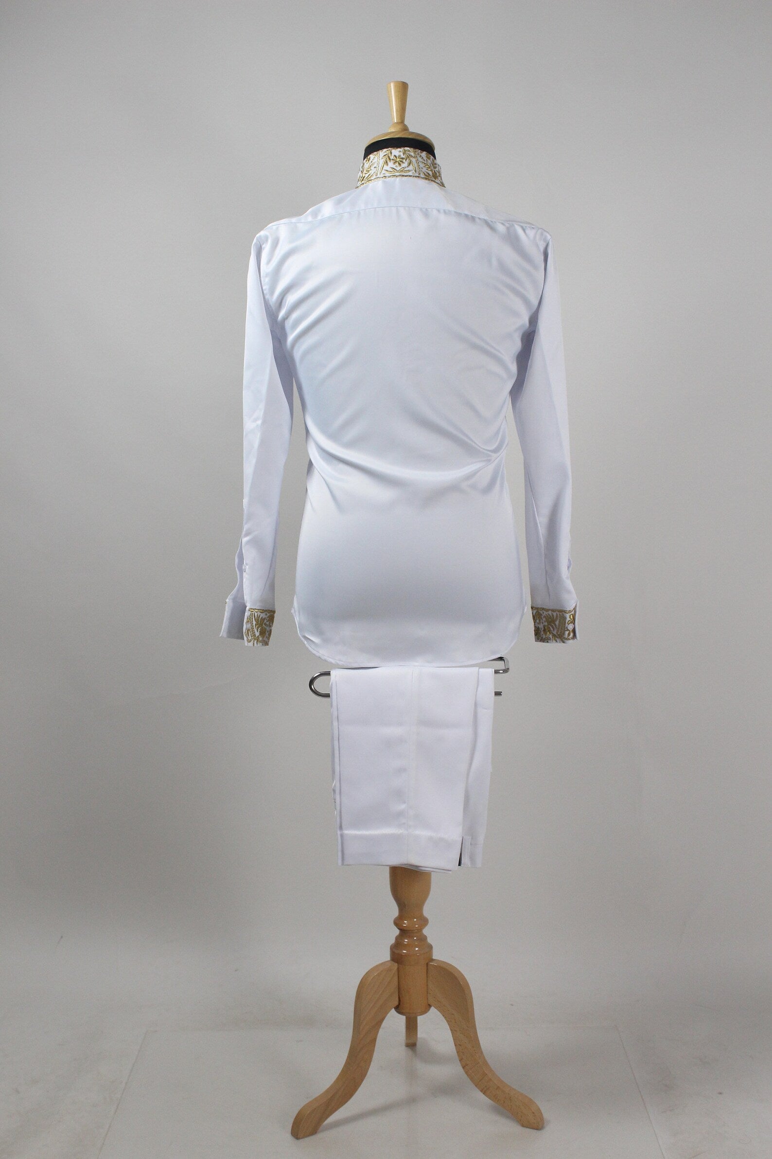 Designer Chic White Suit