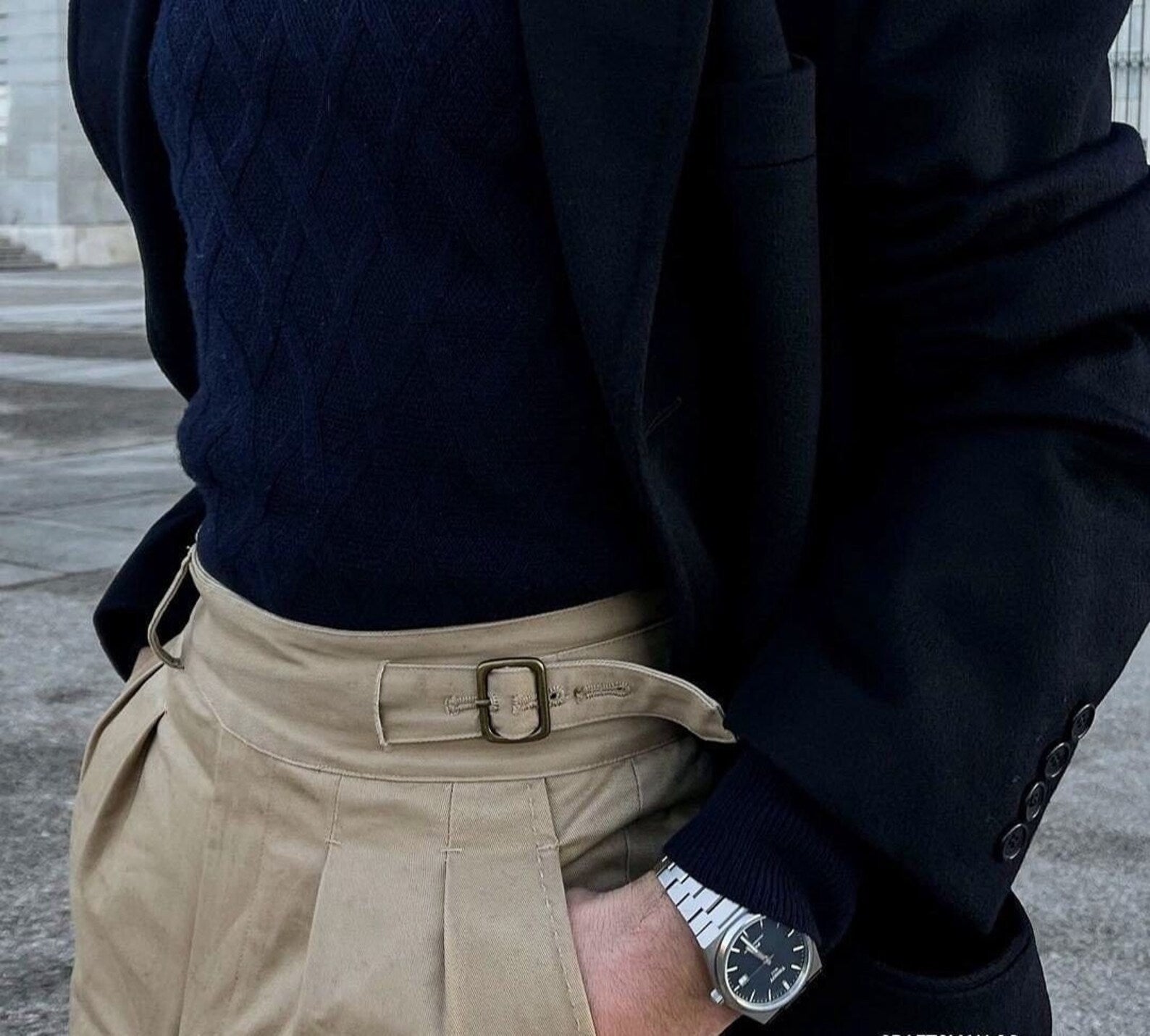 the military style trouser