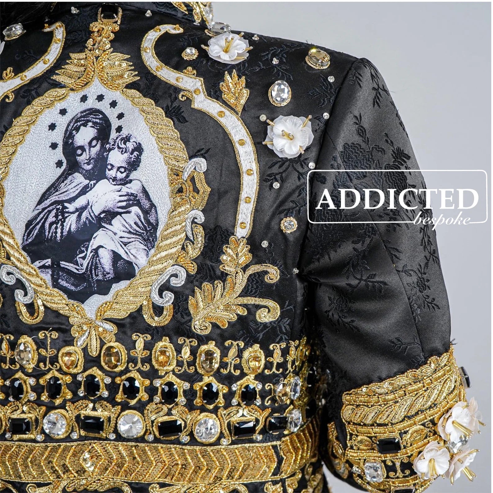 Mother Mary Golden Jacket