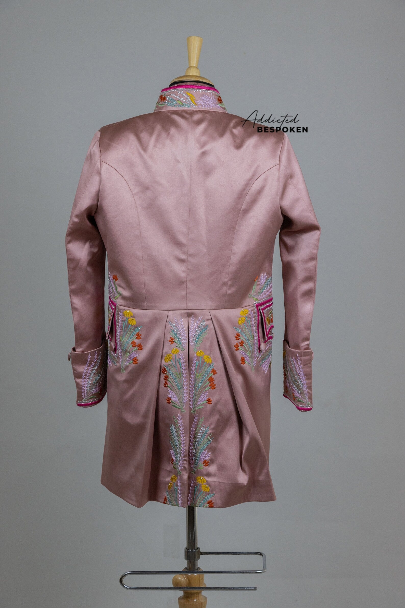 Luxurious Floral Couture Suit
