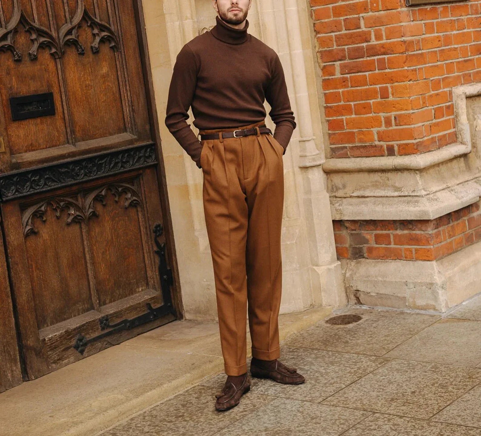 Trouser With Bottom Cuff