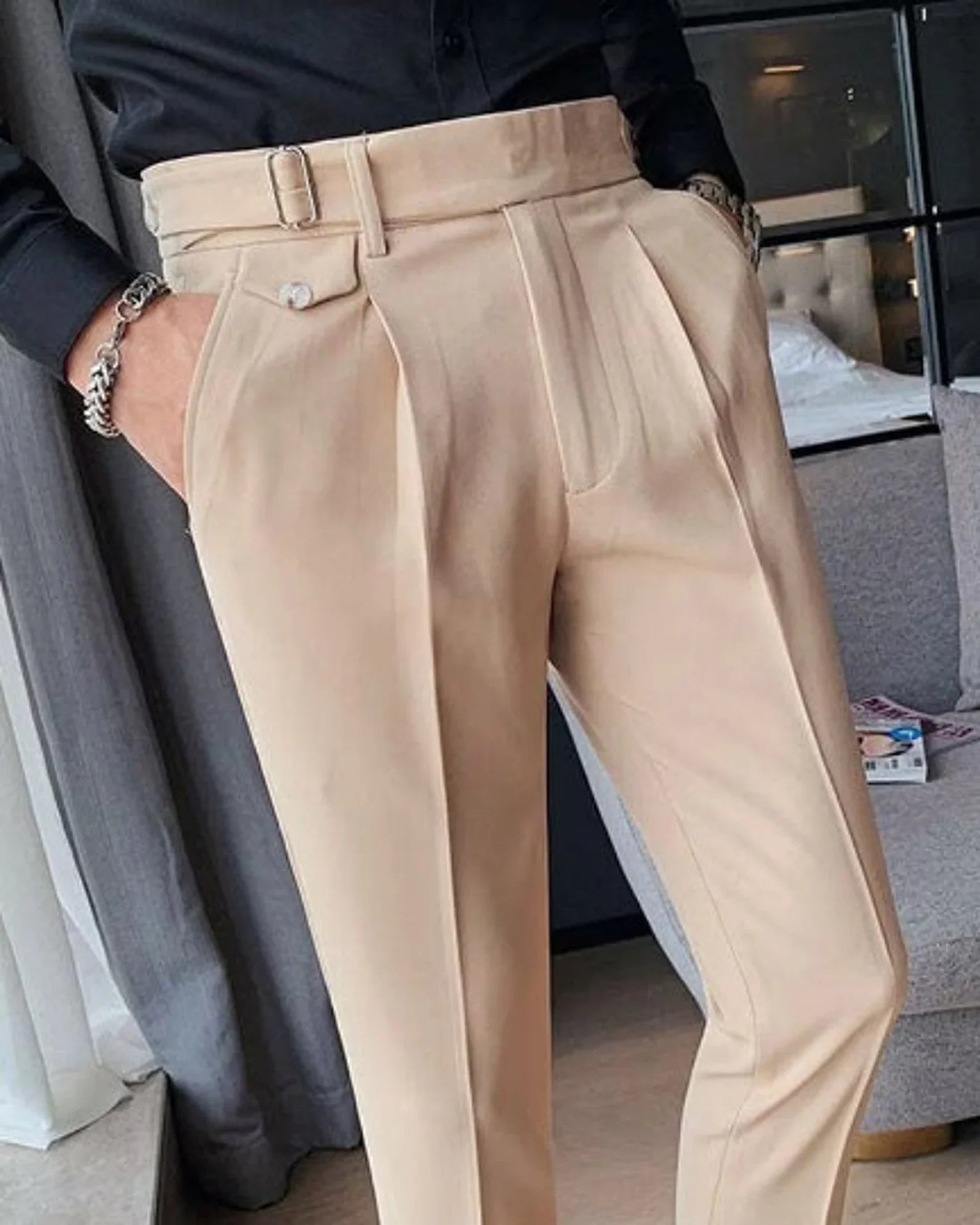 Pocket Prom Party Trouser